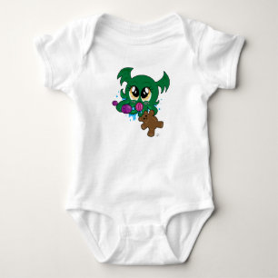 Baby Cthulhu-onderliggend formaat Romper