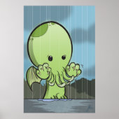 Baby Cthulhu - Poster (Voorkant)