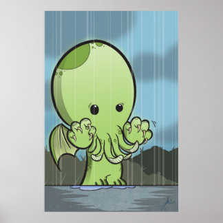 Baby Cthulhu - Poster