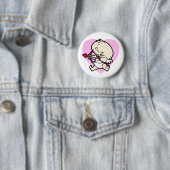 Baby Cupid claimt liefdesButtonnen Ronde Button 5,7 Cm (In situ)