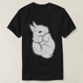 Baby Cute Bunny Owner T-shirt (Design voorkant)