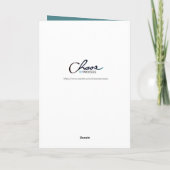 Baby Cute, Funny Birthday Card Kaart (Achterkant)