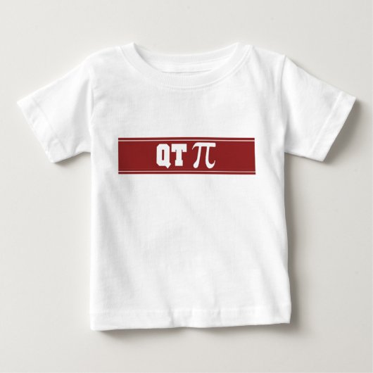 Baby Cutie Pie / QT Pi t shirt (Voorkant)