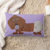 Baby Dachshond Kussen (Deken)