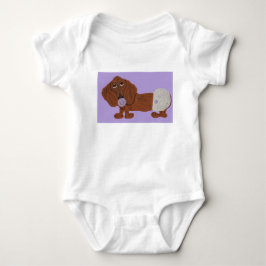 Baby Dachshond Romper