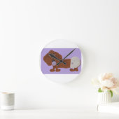 Baby Dachshond Ronde Klok (Huis)