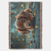 baby dachshund deken (Voorkant Verticaal)