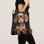 Baby Dachshund Tote Bag (Dichtbij)