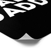 Baby Daddy Funny New &amp; Expecting Dads Father's Poster (Hoek)