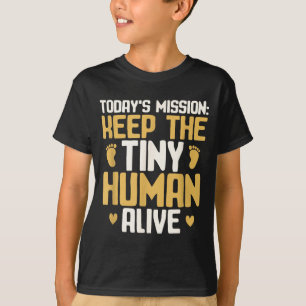 Baby Daddy Houd De Kleine Mens Leven Funny Nieuwe T-shirt