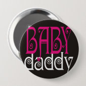 Baby Daddy Knop Ronde Button 4,0 Cm (Voorkant /achterkant)