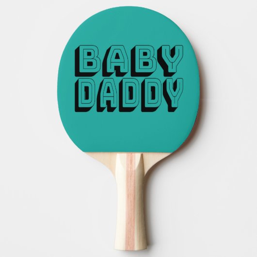 Baby Daddy Tafeltennisbatje (Voorkant)