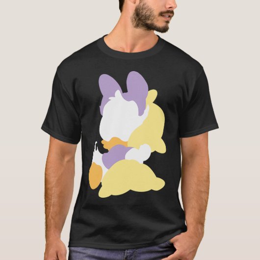 Baby Daisy Duck Digitale Kunst T-shirt (Voorkant)