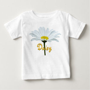 Baby Daisy T-shirt Gepersonaliseerde Daisy Baby Sh