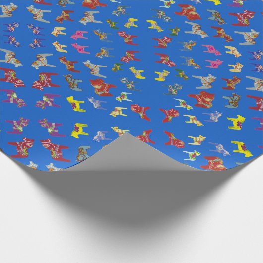 Baby Dala Wrapping Paper Cadeaupapier (Hoek)