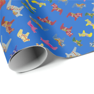 Baby Dala Wrapping Paper Cadeaupapier