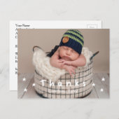 Baby Dank Je Foto Ansichtkaarten Briefkaart (Voorkant / Achterkant)