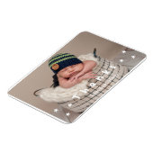 Baby Dank u wel Foto Magneet (Linkerzijde)