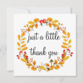 Baby Dankkaartjes Feestdagenkaart (Voorkant)