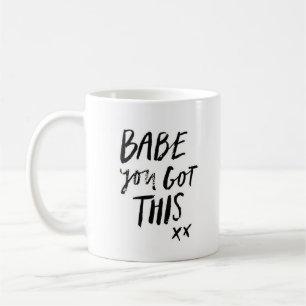 "Baby dat je dit hebt" - Klassieke witte Mok