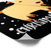 Baby De geit van Kerstmis nog te komen pun Poster (Hoek)