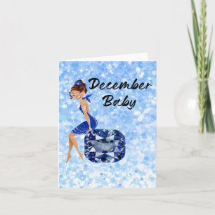 Baby december kaart