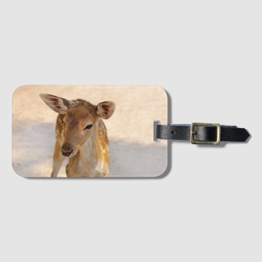 Baby Deer Bagagelabel (Voorkant (horizontaal))