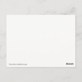 Baby Deer Briefkaart (Achterkant)