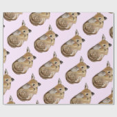 Baby Deer Fawn Cadeaupapier (Vlak)