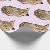 Baby Deer Fawn Cadeaupapier (Hoek)