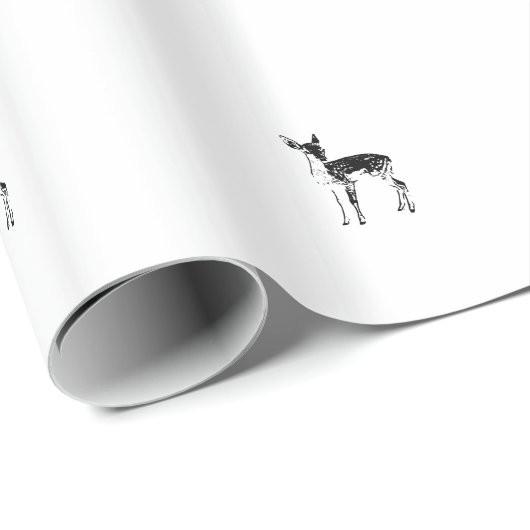 Baby Deer - Fawn Cadeaupapier (Rol Hoek)