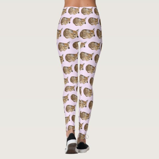 Baby Deer Fawn Leggings (Achterkant)