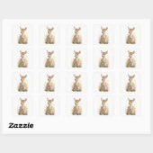 Baby Deer | Fawn | Sticker van de Woodland Animal  (Vel)