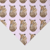 Baby Deer Fawn Tissuepapier (Detail)