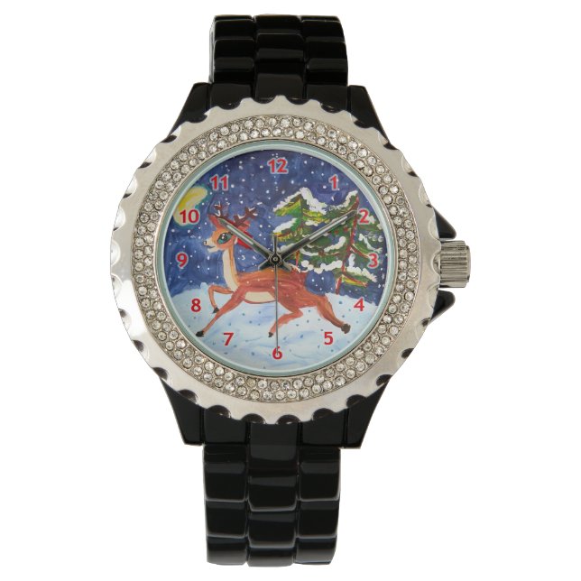 Baby Deer Horloge (Voorkant)