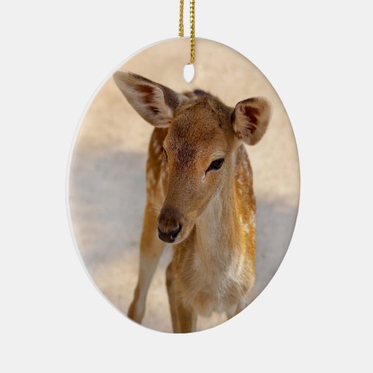 Baby Deer Keramisch Ornament (Rechts)