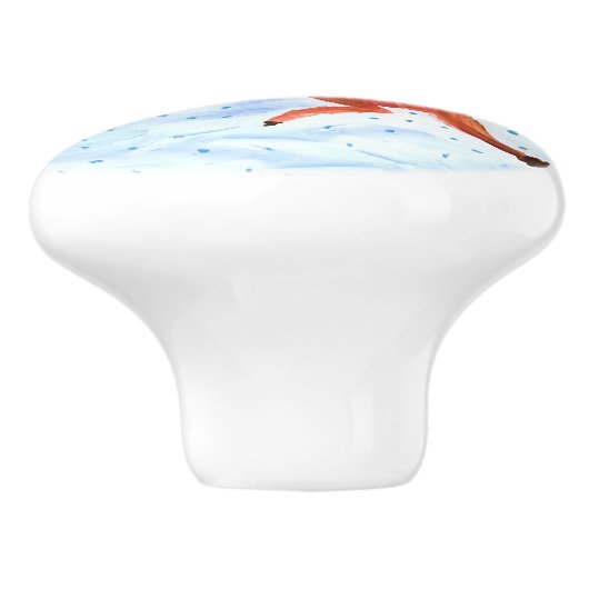 Baby Deer Keramische Knop (Zijkant)