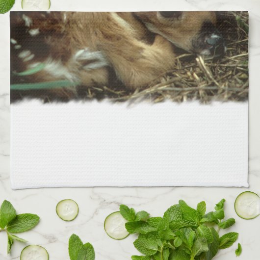 Baby Deer Kitchen Towel Theedoek (Gevouwen)