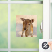 Baby Deer Raamsticker (Huis)