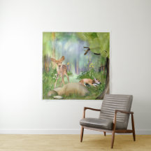 Baby Deer Woodland Friends