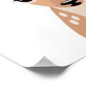 Baby Deer Woodland Nursery Wall Art Print (Hoek)