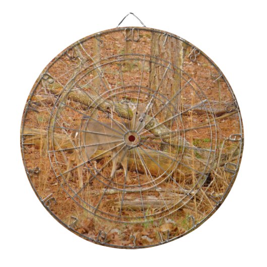 Baby Deer's eerste winter Dartbord (Voorkant)