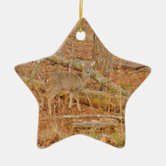 Baby Deer's eerste winter Keramisch Ornament