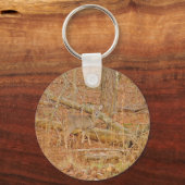 Baby Deer's eerste winter Sleutelhanger (Voorkant)