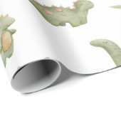 Baby-deinosauerpapier Cadeaupapier (Rol Hoek)