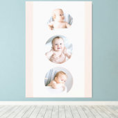 baby Design Gift Moeder Canvas Afdruk (Insitu (Houten vloer))