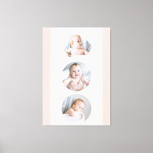 baby Design Gift Moeder Canvas Afdruk (Voorkant)