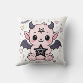 Baby Devil - Kawaii Pastel Gothic Demon Kussen (Achterkant)