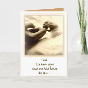 baby die hand houden feestdagen kaart