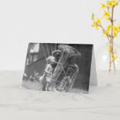 Baby die Tuba, 1923 spelen Kaart (Gele Bloem)